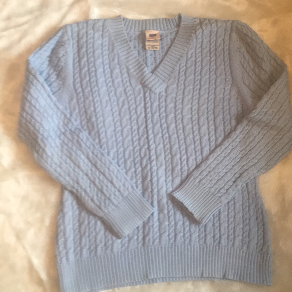 Baby blue sweater🦋